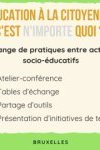 L'éducation à la citoyenneté, c'est (…)