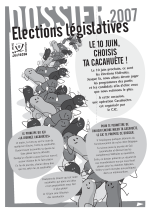 Dossier élections législatives 2007